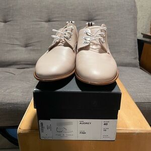 Rag & Bone Men's Audrey Light Pink Oxfords